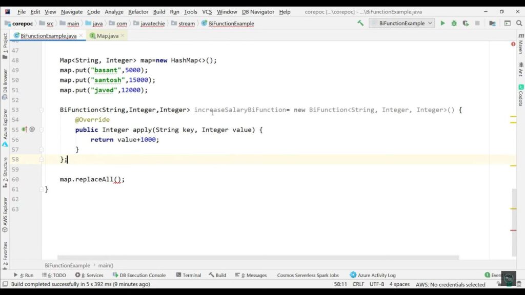 Bifunction in Java 8